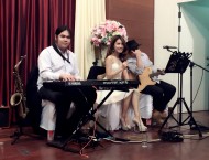 ภาพ งานแต่งคุณโอ๋ ศาลาประชาคมจีน สามชุก สุพรรณบุรี